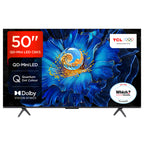 TCL 50C6KS 50” QD-Mini LED TV, 4K HDR Premium, Smart TV Powered by Google TV (Dolby Vision & Atmos, Game Master, Hands-Free Voice Control, compatible with Google Assistant, Apple AirPlay 2 & Alexa)