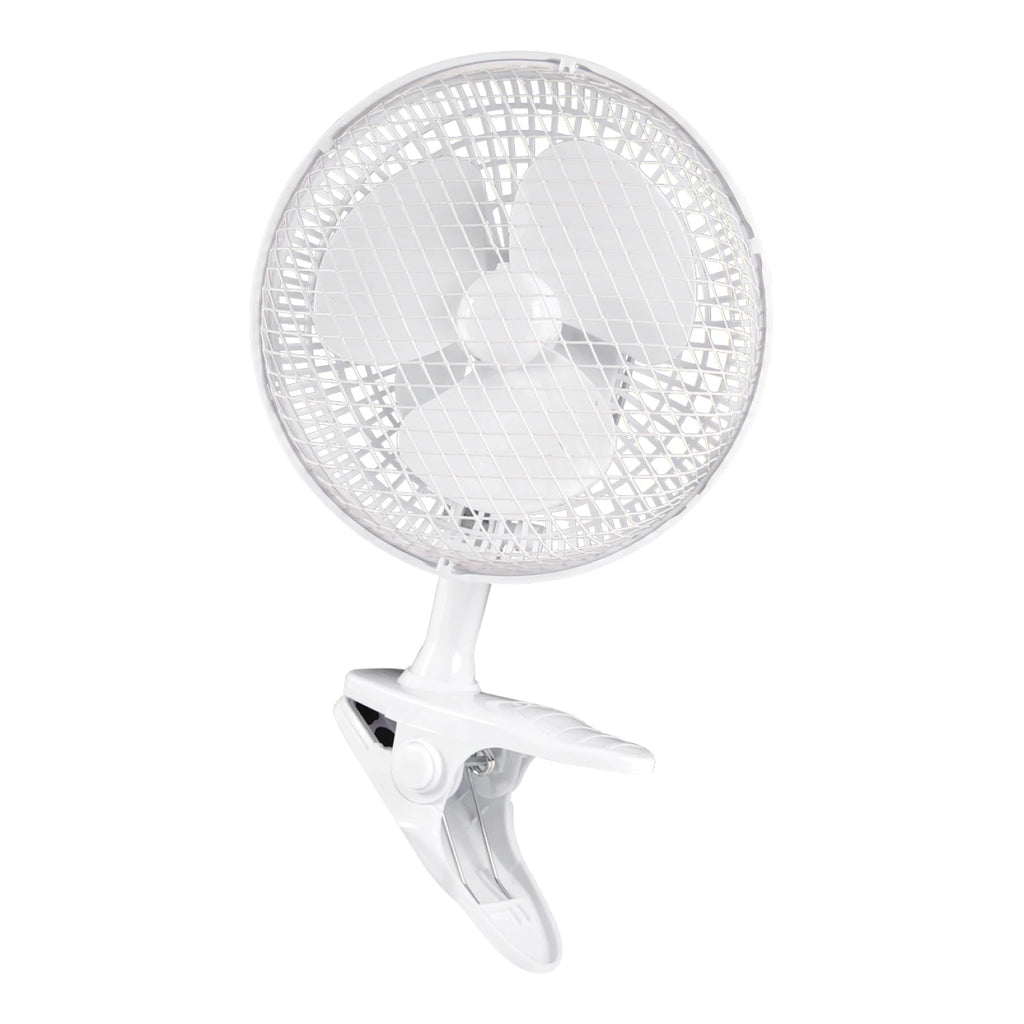 Benross 6" 2 in 1 Desk/Clip Fan Placement, Speeds, Flexible, Tilting, Head, Cooling