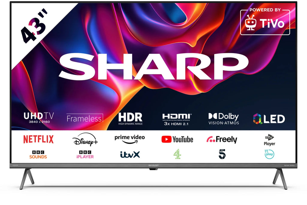 SHARP 43GM6245K 43" 4K Ultra HD Smart TV