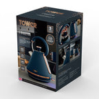 Tower T10044RG Cavaletto Pyramid Kettle with Fast Boil, Detachable Filter, 1.7L, 3000W