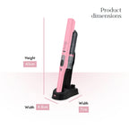 Swan SC15829QOC TV’s Queen of Clean Handheld Cordless Vacuum Cleaner, Lightweight, 2 Speed Settings, Includes 2 in 1 Nozzle, Sofa Brush, and Motorised Pet Tool, 14.8V, Pink