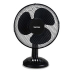 Benross 12" Desk Fan - White, Airflow, Push, Button, Tilt, Motor