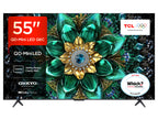 TCL 55Q6C-UK 55" QD-Mini LED TV, 4K HDR Premium 1000nits, Smart TV Powered by Google TV (Dolby Vision IQ & Atmos, Onkyo 2.1 Sound System, 144Hz Motion Clarity Pro, Game Master, 2025 New Model) [Energy Class E]