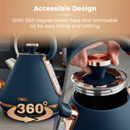 Tower T10044RG Cavaletto Pyramid Kettle with Fast Boil, Detachable Filter, 1.7L, 3000W
