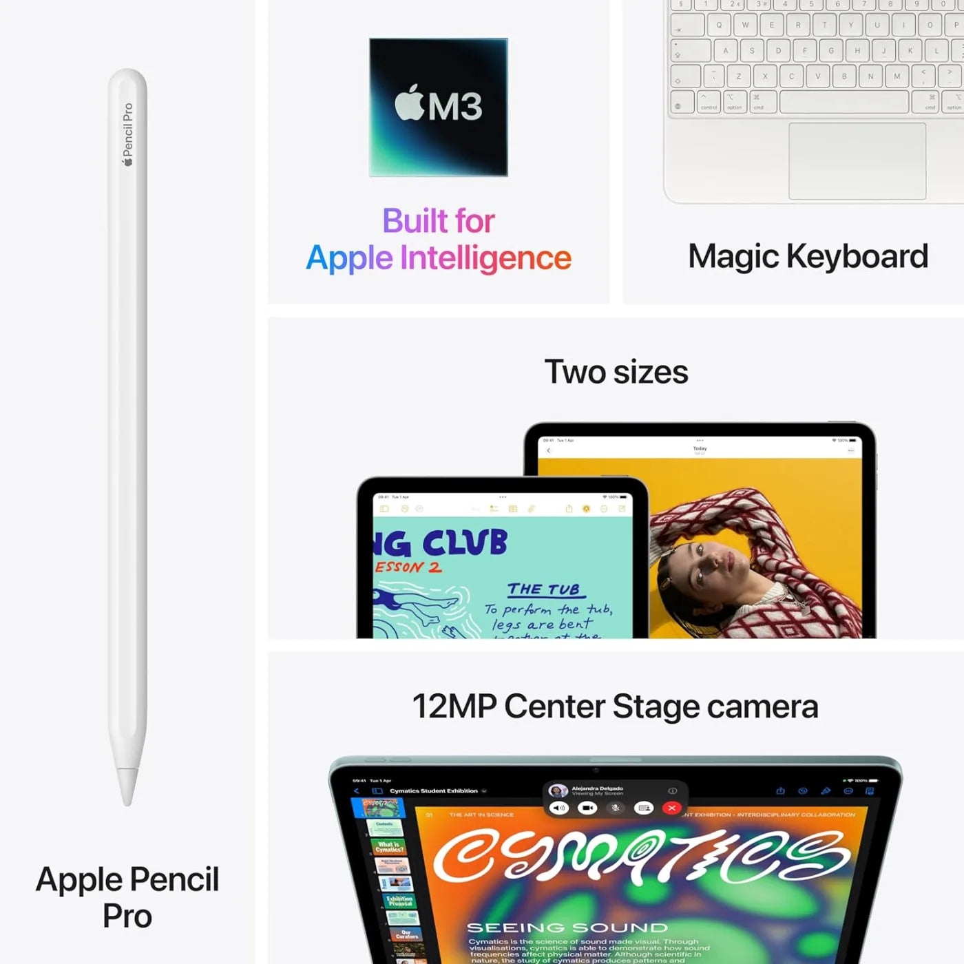 Apple iPad Air 11-inch - 128GB - Purple
