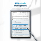 AINOTE Air 2 – 8.2" E Ink AI Note-taking Tablet with Stylus, 4096 Pressure Levels, Digital Notebook with Voice-to-Text Transcription, Multi-languages Support, Ideal for Meetings & Study