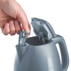 Russell Hobbs Textures Kettle, Grey, Fast Heat Up, Stylish - 21274