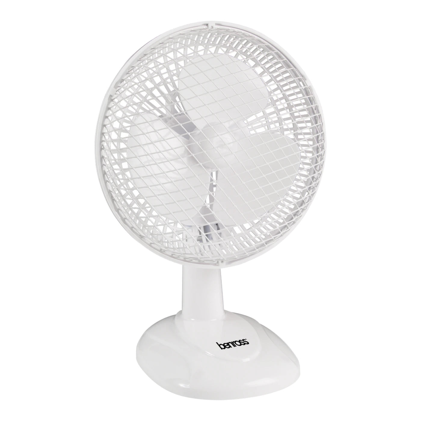 Benross 6" 2 in 1 Desk/Clip Fan Placement, Speeds, Flexible, Tilting, Head, Cooling