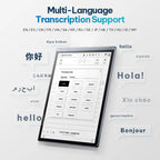 AINOTE Air 2 – 8.2" E Ink AI Note-taking Tablet with Stylus, 4096 Pressure Levels, Digital Notebook with Voice-to-Text Transcription, Multi-languages Support, Ideal for Meetings & Study