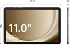 Samsung Galaxy Tab A9+ Android Tablet, 64GB Storage, Large Display, 3D Sound, Graphite, (HK Version)
