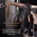 Tower T131001BLG Cordless Window Vac Cleaner with Rechargeable Battery, 150ml Water Tank, 20W, Rose Gold