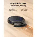 Eufy G50 Hybrid Robot Vacuum and Mop, 4,000 Pa Strong Suction, Dynamic Navigation, Pro-Detangle Comb, Roller Brush, Ideal for Pet Hair, Hard Floors
