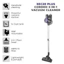 Tower T513005 Pro Corded 3-in-1 Vacuum Cleaner with Cyclonic Suction, Built-in HEPA 13 Filter and Detachable Handheld Mode, Grey and Blue