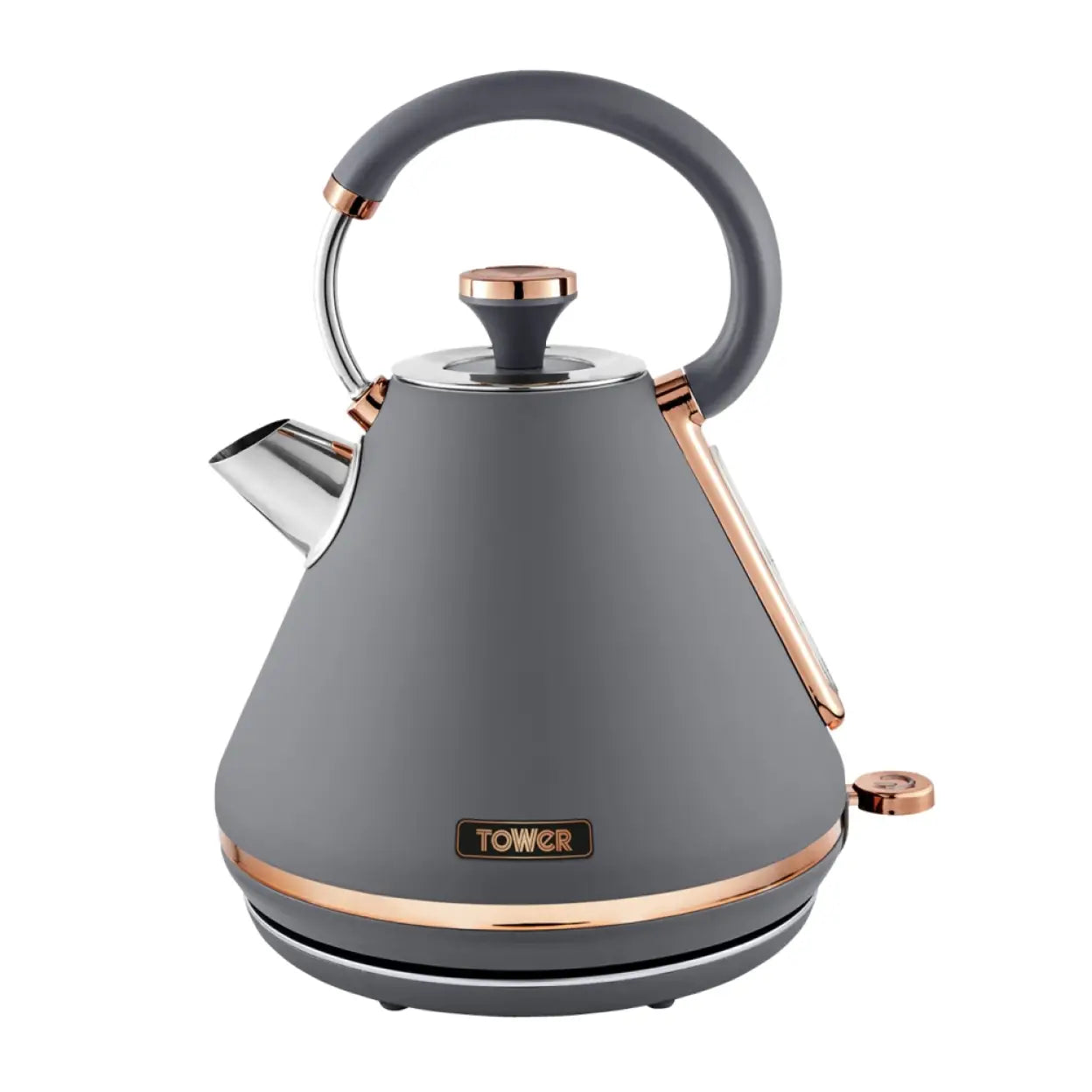 Tower T10044RG Cavaletto Pyramid Kettle with Fast Boil, Detachable Filter, 1.7L, 3000W