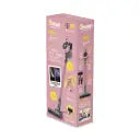 Swan SC15827QOC TV’s Queen of Clean Cordless Anti-Tangle Vacuum Cleaner with 2 Speed Control, and Rechargeable Battery, Includes 2-in-1 Crevice Tool, Long Nozzle, Pet Tool, and Wall Mount Kit 22.2V, Pink