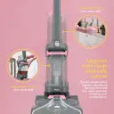 Swan SC17321QOC TV’s Queen of Clean Carpet Washer with Vibrating Wide Bristle Bar, Extension Hose and 250ml Carpet Cleaner Solution, 2.1L, Pink