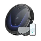 Eufy G50 Hybrid Robot Vacuum and Mop, 4,000 Pa Strong Suction, Dynamic Navigation, Pro-Detangle Comb, Roller Brush, Ideal for Pet Hair, Hard Floors