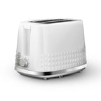 Tower T20082BLK Solitaire 2 Slice Toaster Black Chrome Accents, 850W