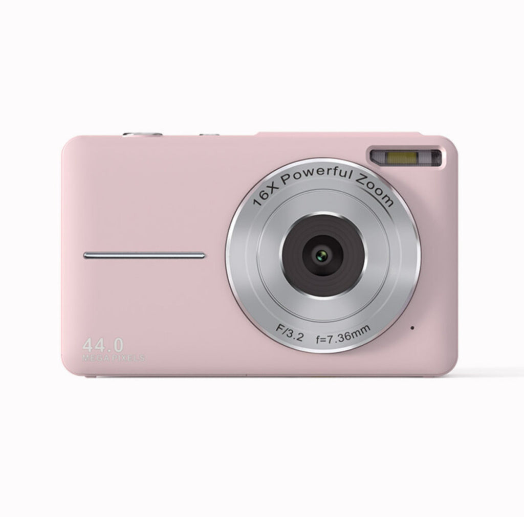 Songdian Pocket Camera 4K 64MP for Photography and Video 16X Zoom-pink