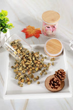12Pcs Glass Airtight Storage Jar Spice Canisters Set with Bamboo Sealed Lids