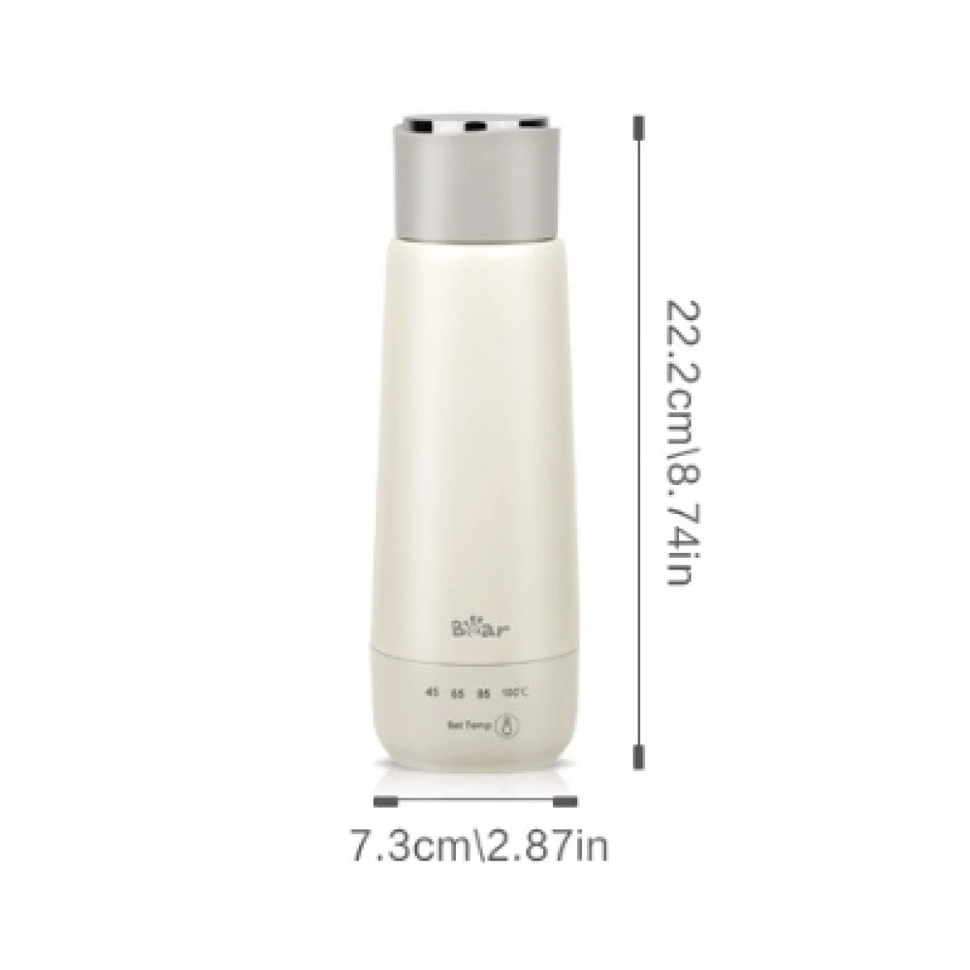 Bear Portable Travel Electric Kettle with 4 Temperature Control Settings and Keep Warm Function,Fast Boil 300ml Capacity