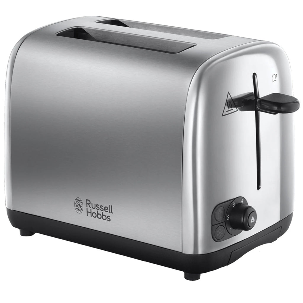Russell Hobbs Classics 2 slice - Brushed/Polished, Fast Heat Up, Stylish - 24080