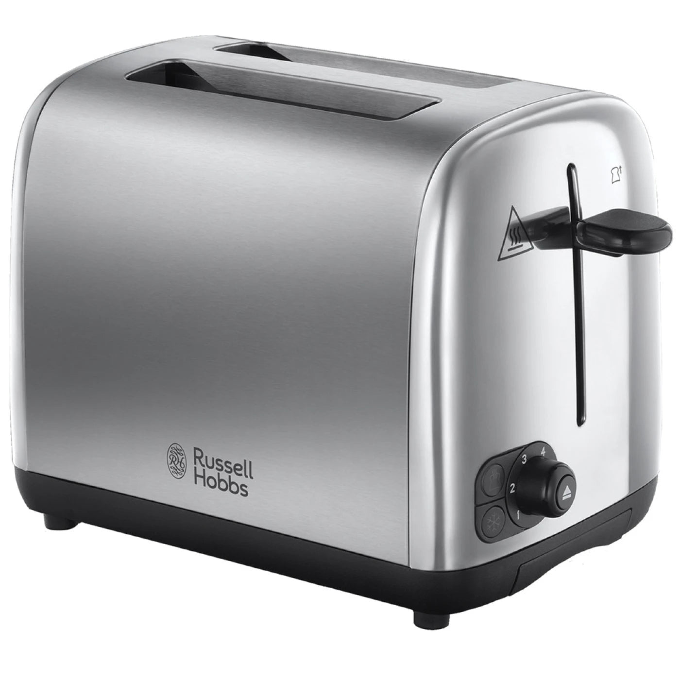 Russell Hobbs Classics 2 slice - Brushed/Polished, Fast Heat Up, Stylish - 24080