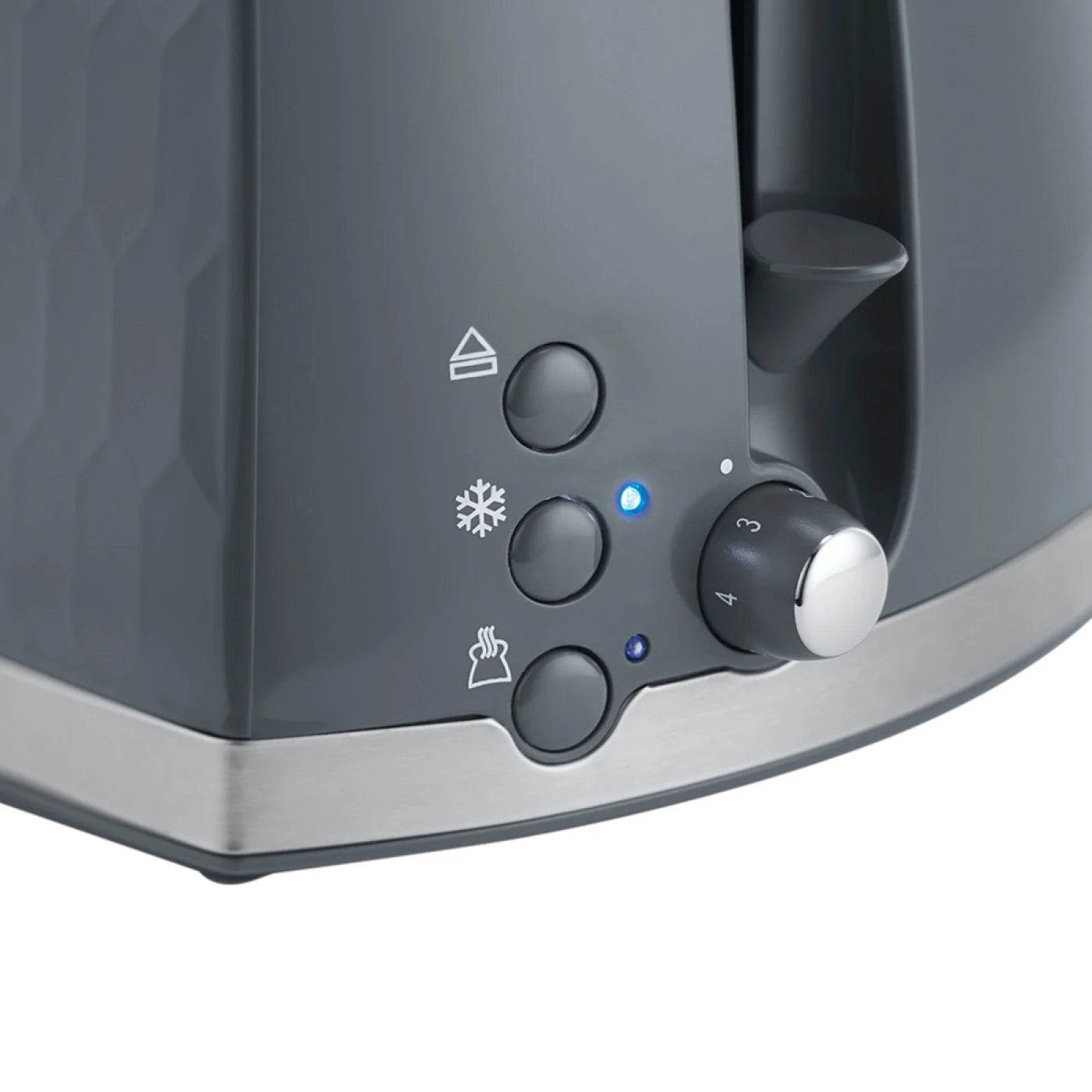 Russell Hobbs Honeycomb 2 slice, Fast Heat Up, Stylish - 26063