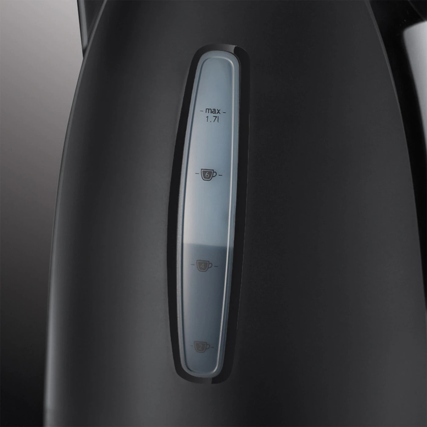 Russell Hobbs Textures Kettle, Black, Fast Heat Up, Stylish