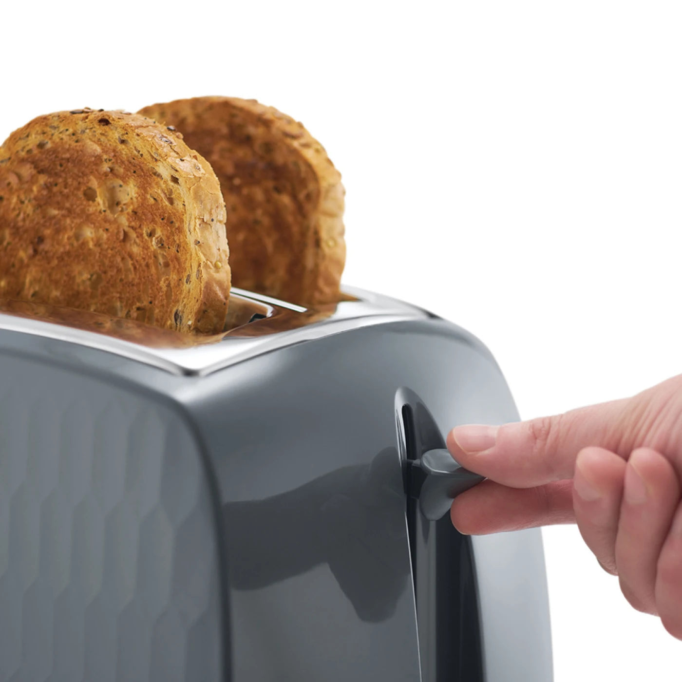 Russell Hobbs Honeycomb 2 slice, Fast Heat Up, Stylish - 26063