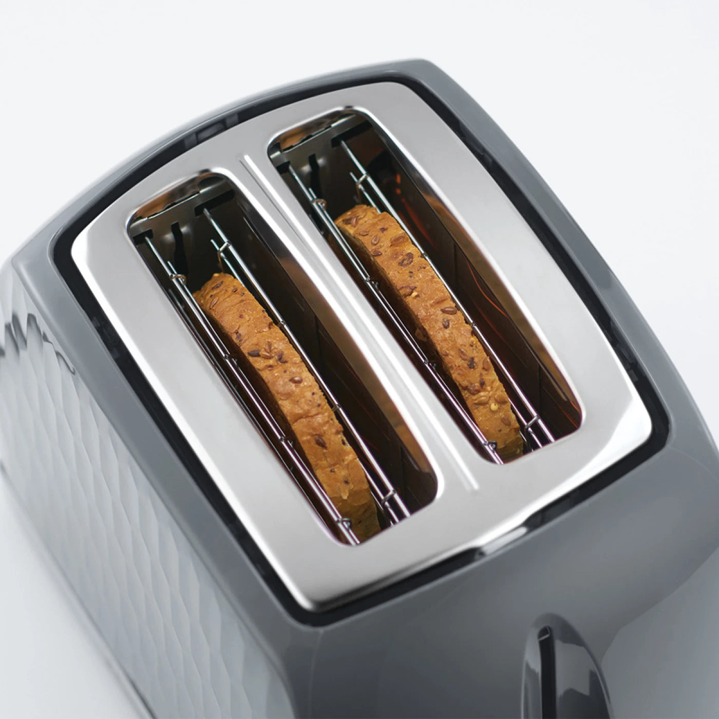 Russell Hobbs Honeycomb 2 slice, Fast Heat Up, Stylish - 26063