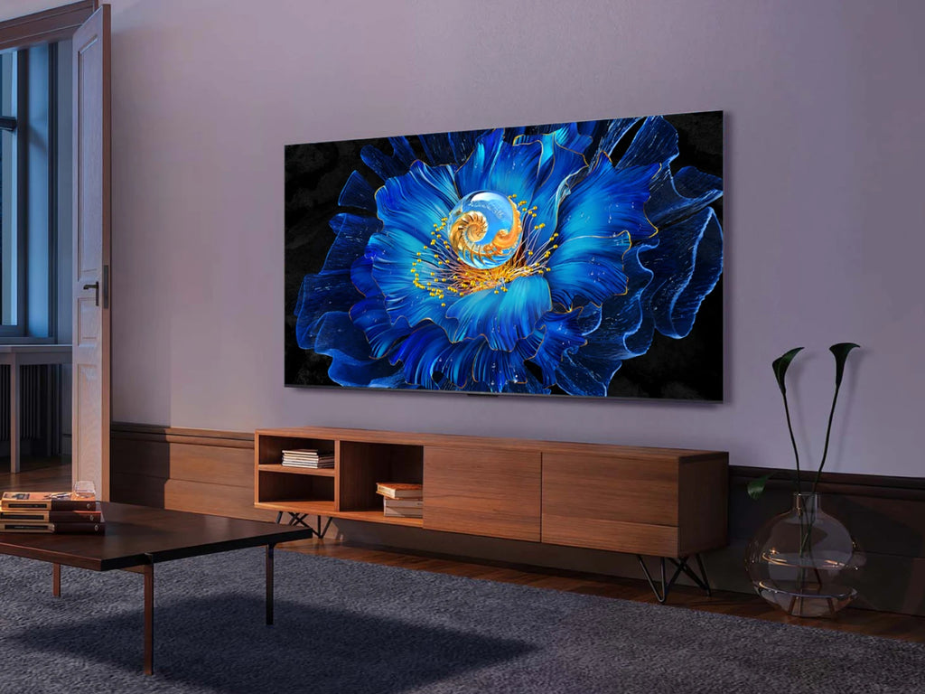 TCL 55C6KS 55” QD-Mini LED TV, 4K HDR Premium, Smart TV Powered by Google TV (Dolby Vision & Atmos, Onkyo 2.1 Sound System, Game Master, Hands-Free Voice Control, compatible with Google Assistant, Apple AirPlay 2 & Alexa)
