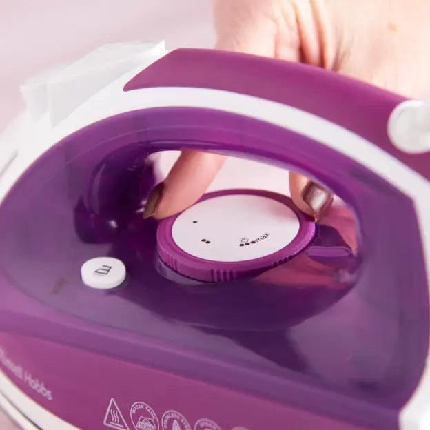 Russell Hobbs Supremesteam 2400,SS,40/110,2m - Purple, Fast Heat Up - 23060