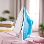 Russell Hobbs Supremesteam 2400,SS,40/110,2m, Blue, Non Stick, Fast Heat Up, Stylish - 23061