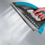 Russell Hobbs SteamPower Aqua, 4.5 Bar, 1.3L, 90g steam output, Non Stick, Compact, Fast Heat Up, Stylish - 24510