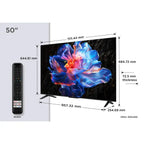 TCL 65V6C 65” Direct LED TV, 4K HDR TV, Smart TV Powered by Google TV (Dolby Vision & Atmos, Motion clarity, compatible with Google Assistant & Alexa)