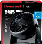 Honeywell Turbo Force Power Fan, (Quiet Operation Cooling, 90° Variable Tilt, 3 Speed Settings, Wall Mount Feature, Table Fan)