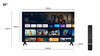 TCL 32S5400AFK 32” Television, FHD, Fire TV (Smart TV with Dolby Audio & DTS, Press & Ask Alexa)